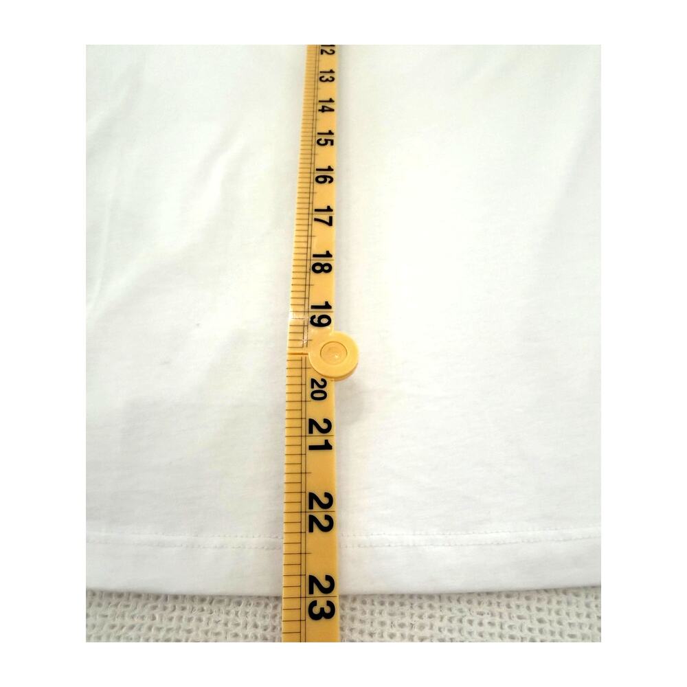 Sundry NEW Cotton Blend White T-Shirt, Small - Picture 4 of 6